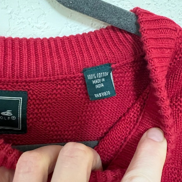 Bolle Golf Sweater Diamond knit Sweater embroidered golf sweater - Picture 5 of 10